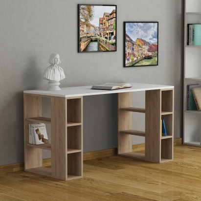 Стол письменный COLMAR WORKING TABLE OAK WHITE OAK 140X60X75 СМ. (LEV00184)