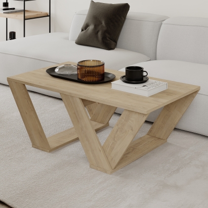 Стол журнальный PIPRA COFFEE TABLE OAK OAK  110X60X40 СМ. (LEV00092)