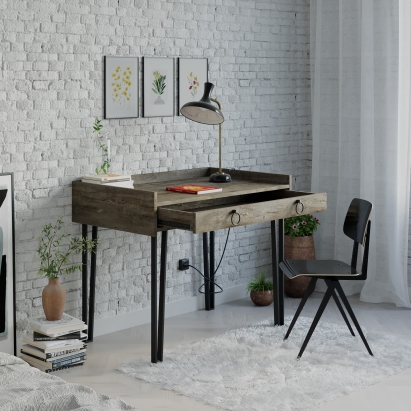 Стол письменный SPONGE STUDY TABLE DARK COFFEE DARK COFFEE DARK COFFEE 100X62X81 СМ. (LEV00176)