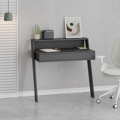 Стол письменный COWORK WORKING TABLE ANTHRACITE ANTHRACITE ANTHRACITE 94X50X91 СМ. (LEV00205)