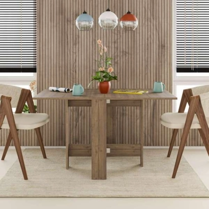 Стол обеденный ARTEMIO DINING TABLE HITIT HITIT HITIT 130X76X73 СМ. (LEV00114)