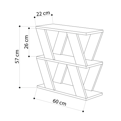 Стол приставной LAZENA COFFEE TABLE ANTHRACITE ANTHRACITE  60X21X55 СМ. (LEV00054)