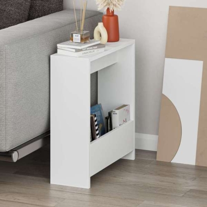 Стол приставной SIMPI SIDE TABLE WHITE WHITE WHITE 55X20X60 СМ. (LEV00145)