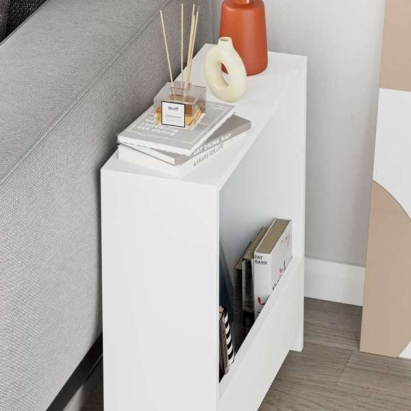 Стол приставной SIMPI SIDE TABLE WHITE WHITE WHITE 55X20X60 СМ. (LEV00145)