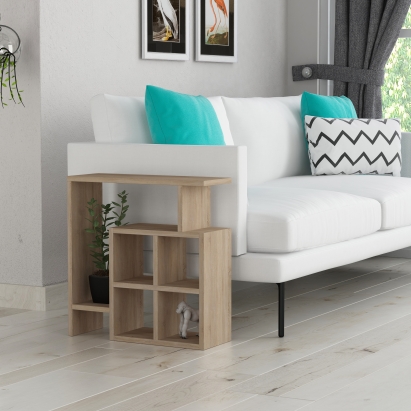 Стол приставной MONDRI SIDE TABLE OAK OAK OAK 55X20X57 СМ. (LEV00133)