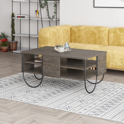 Стол журнальный NORFOLK COFFEE TABLE DARK COFFEE DARK COFFEE DARK COFFEE 94X60X44 СМ. (LEV00075)