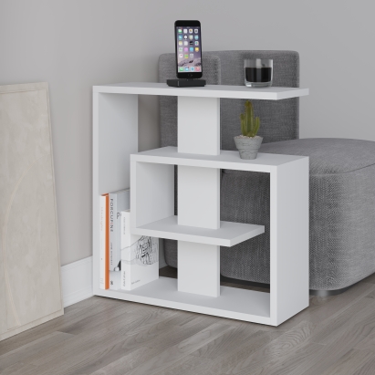 Стол приставной SALY SIDE TABLE WHITE WHITE WHITE 55X20X57 СМ. (LEV00138)