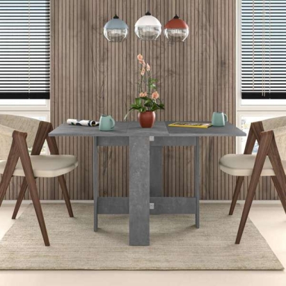 Стол обеденный ARTEMIO DINING TABLE RETRO GREY RETRO GREY RETRO GRAY 130X76X73 СМ. (LEV00111)