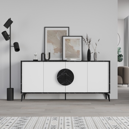 Комод GORA CONSOLE 180CM BENDIR BENDIR WHITE 180X36X82 СМ. (LEV00279)