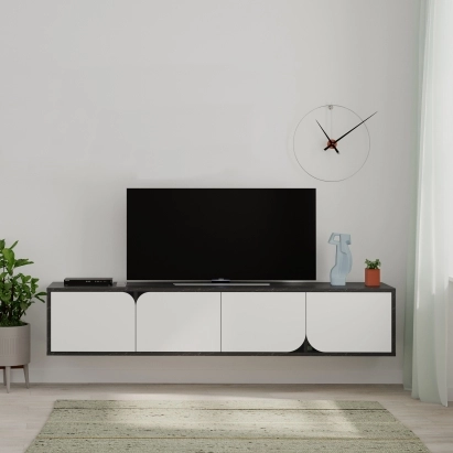 Тумба подвесная SPARK TV STAND BENDIR BENDIR WHITE 180X36X35 СМ. (LEV00537)