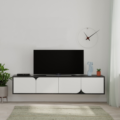 Тумба подвесная SPARK TV STAND BENDIR BENDIR WHITE 180X36X35 СМ. (LEV00537)