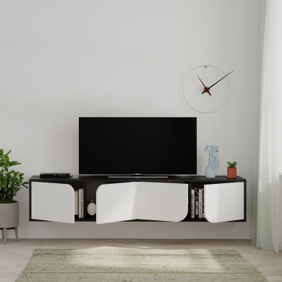 Тумба подвесная SPARK TV STAND BENDIR BENDIR WHITE 180X36X35 СМ. (LEV00537)