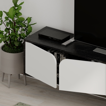 Тумба подвесная SPARK TV STAND BENDIR BENDIR WHITE 180X36X35 СМ. (LEV00537)