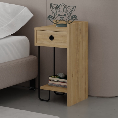 Тумба прикроватная SIRIUS NIGHTSTAND RIGHT MODULE OAK OAK OAK 32X30X61 СМ. (LEV00355)