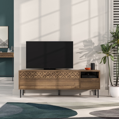 Тумба под ТВ HEATON TV STAND HITIT HITIT HITIT 145X36X48 СМ. (LEV00479)