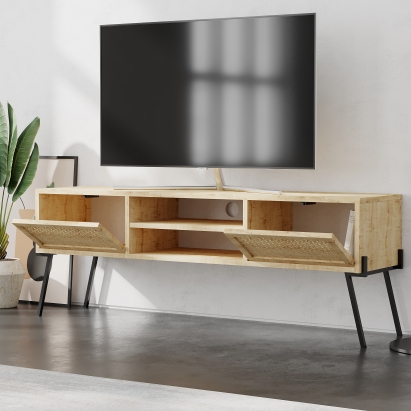 Тумба под ТВ NAIVE TV STAND OAK OAK OAK 143X36X51 СМ. (LEV00448)