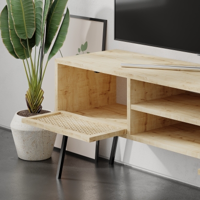 Тумба под ТВ NAIVE TV STAND OAK OAK OAK 143X36X51 СМ. (LEV00448)