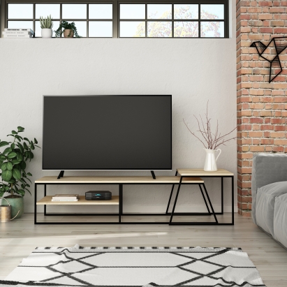 Тумба под ТВ PAL TV STAND OAK OAK OAK 163X45X38 СМ. (LEV00415)