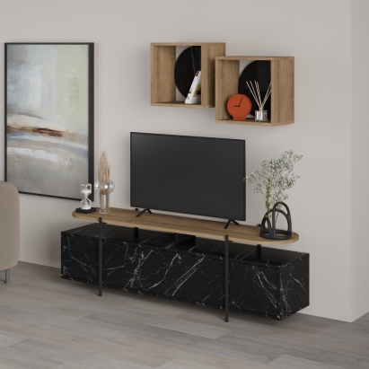 Тумба под ТВ HANLEY TV UNIT BENDIR HITIT BENDIR 160X36X180 СМ. (LEV00532)