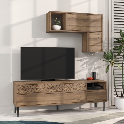 Тумба под ТВ HEATON TV UNIT HITIT HITIT HITIT 145X36X48 СМ. (LEV00476)