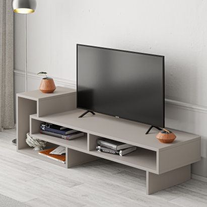 Тумба под ТВ TETRA TV STAND LIGHT MOCHA LIGHT MOCHA LIGHT MOCHA 137X40X42 СМ. (LEV00395)