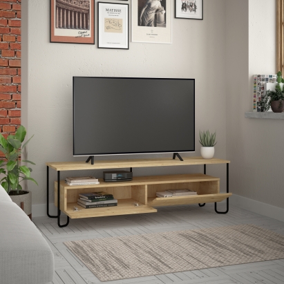 Тумба под ТВ CORNEA TV UNIT OAK OAK OAK 150X42X45 СМ. (LEV00419)