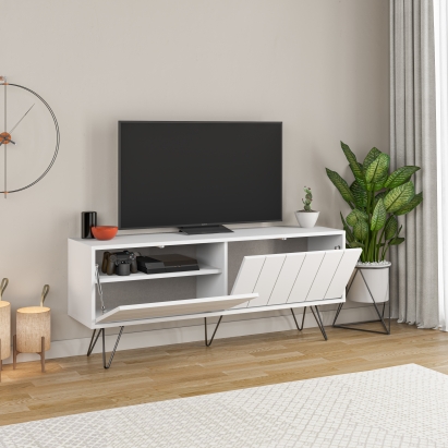 Тумба под ТВ PICADILLY TV STAND WHITE WHITE WHITE 139X36X57 СМ. (LEV00443)