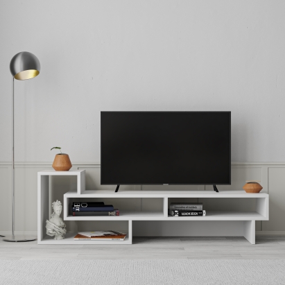 Тумба под ТВ TETRA TV STAND WHITE WHITE WHITE 137X40X42 СМ. (LEV00398)