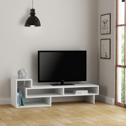 Тумба под ТВ TETRA TV STAND WHITE WHITE WHITE 137X40X42 СМ. (LEV00398)