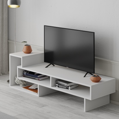 Тумба под ТВ TETRA TV STAND WHITE WHITE WHITE 137X40X42 СМ. (LEV00398)