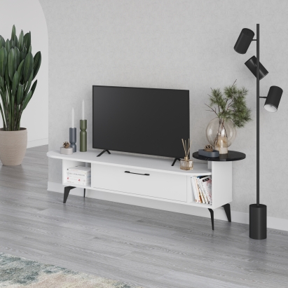 Тумба под ТВ ADA TV STAND WHITE BENDIR WHITE 188X40X43 СМ. (LEV00511)