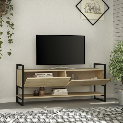 Тумба под ТВ METOLA TV STAND OAK OAK OAK 130X40X58 СМ. (LEV00388)