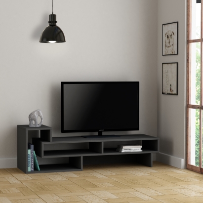 Тумба под ТВ TETRA TV STAND ANTHRACITE ANTHRACITE ANTHRACITE 137X40X42 СМ. (LEV00397)