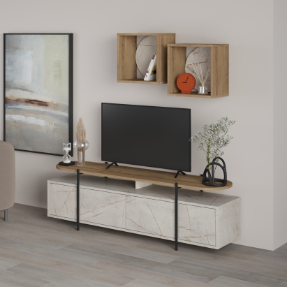 Тумба под ТВ HANLEY TV UNIT LAGINA HITIT LAGINA 160X36X180 СМ. (LEV00533)