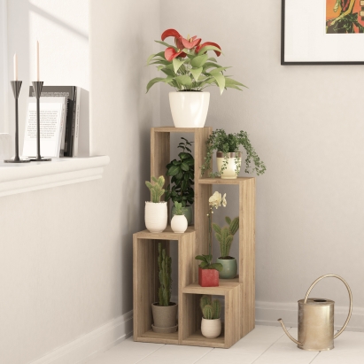 Тумба для цветов SULE PLANTSTAND OAK OAK  42X20X89 СМ. (LEV00371)