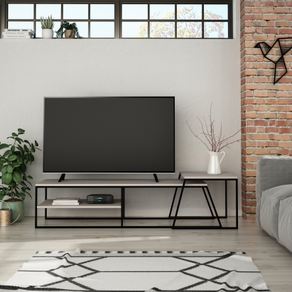 Тумба под ТВ PAL TV STAND LIGHT MOCHA LIGHT MOCHA LIGHT MOCHA 163X45X38 СМ. (LEV00414)