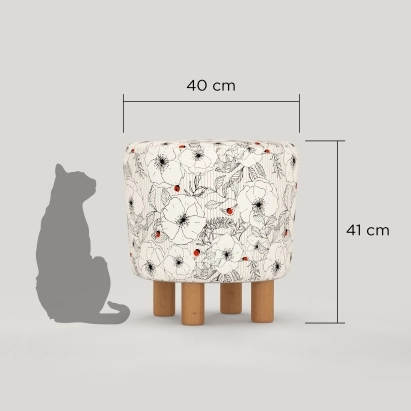 Пуф POUF 19 POUF 19 40X40X41 см. / / (LEV00823)