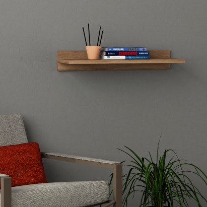 Полка прямая SIMPLE SHELF OAK OAK 60X24X10 СМ. (LEV00881)