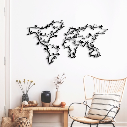 Панно WALL ART IVY WORLD 110X4X61 СМ. (LEV01000)