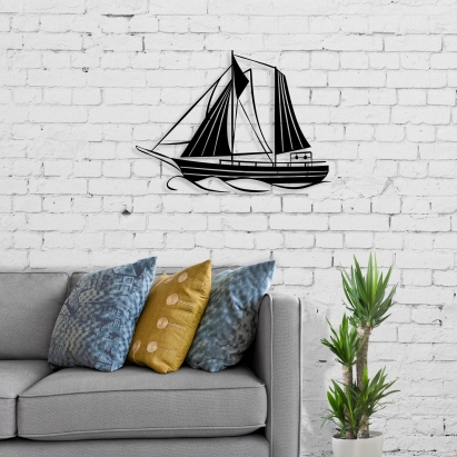 Панно WALL ART NO:30 SAIL 55X3X40 СМ. (LEV00970)