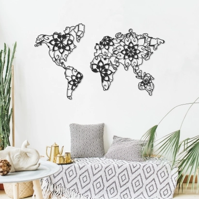 Панно WALL ART MANDALA 103X4X60 СМ. (LEV01005)