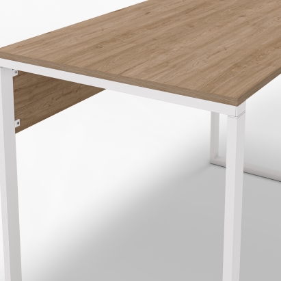 Стол письменный INNA WORKING TABLE WHITE SAPHIRE OAK WHITE 110X60X75 СМ. (LEV01113)