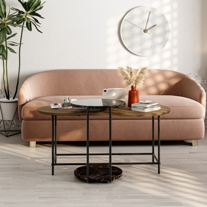 Стол журнальный CUDDLE COFFEE TABLE LOTUS HITIT HITIT 102,5X65X53,8 СМ. (LEV01116)