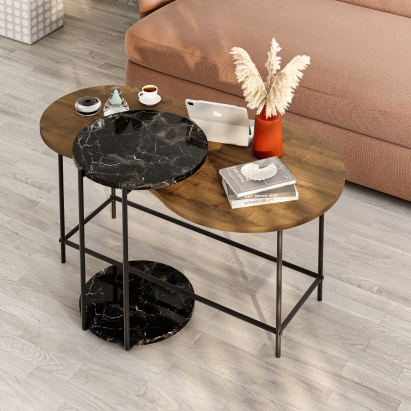 Стол журнальный CUDDLE COFFEE TABLE LOTUS HITIT HITIT 102,5X65X53,8 СМ. (LEV01116)