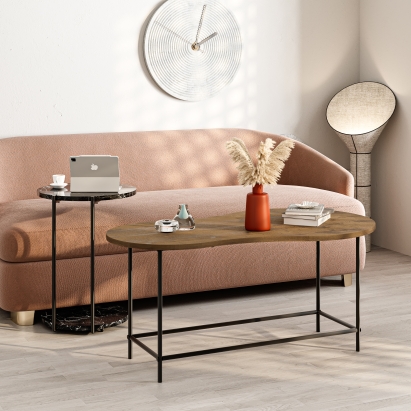 Стол журнальный CUDDLE COFFEE TABLE LOTUS HITIT HITIT 102,5X65X53,8 СМ. (LEV01116)