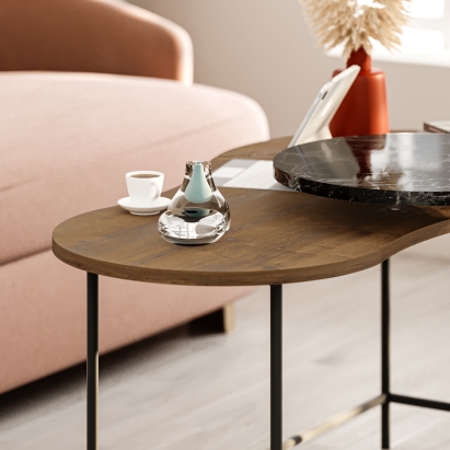 Стол журнальный CUDDLE COFFEE TABLE LOTUS HITIT HITIT 102,5X65X53,8 СМ. (LEV01116)