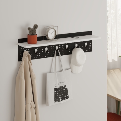 Вешалка для одежды POPY HANGER WHITE WHITE  80X20X15,2 СМ. (LEV01119)