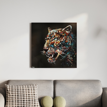 Постер MODERN ART LIONESS 80X2X80 СМ. (LEV01160)