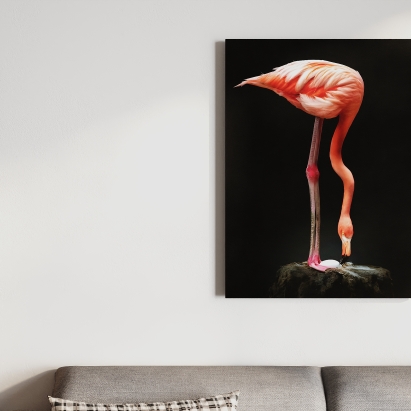 Постер MODERN ART FLAMINGO 60X2X80 СМ. (LEV01172)