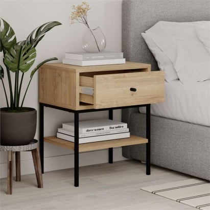 Тумба прикроватная LISA NIGHTSTAND OAK OAK OAK 45X35X56,4 СМ. (LEV01179)